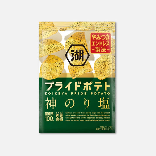 Koikeya Pride Potato Chips (Seaweed & Salt) 55g