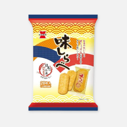 Iwatsuka Seika Aji Shirabe Salty Rice Crackers (28 Units)