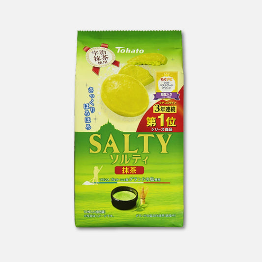 Tohato Salty Uji Matcha Cookies (8 Units)