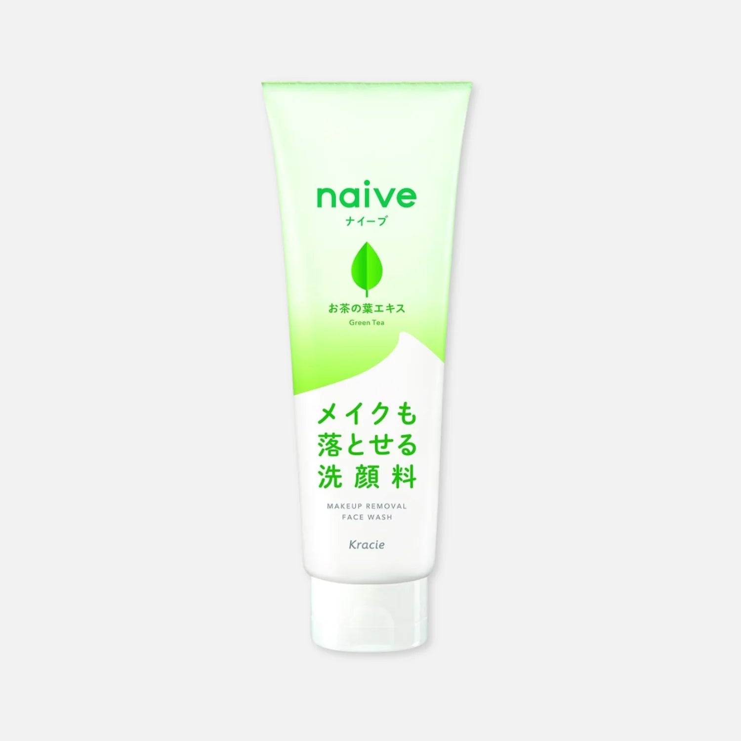 Kracie Naive Face Wash Foam Green Tea Extract 120g