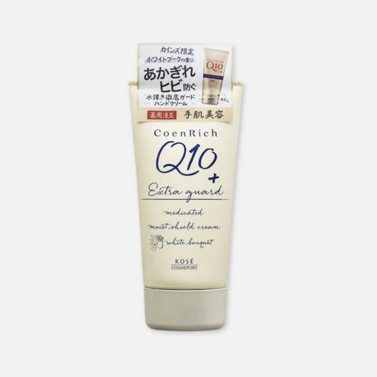 Kose Coenrich Q10+ Extra Guard (White Bouquet) Hand Cream 80g
