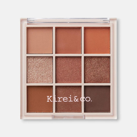 Kirei & co. 9 Colors Eye Shadow Palette (Various Types)