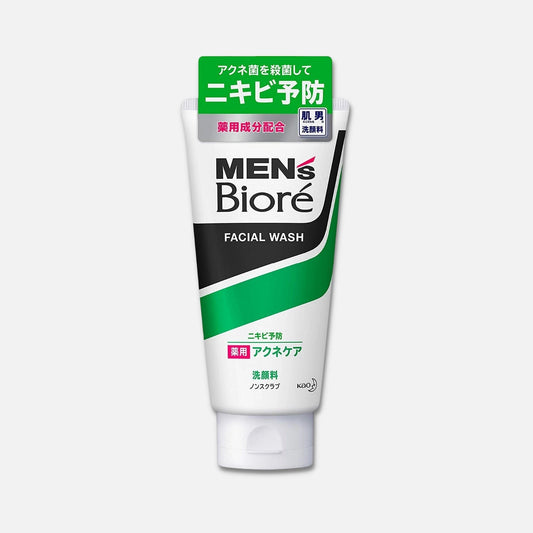 Biore Men's Acne Care Facial Cleanser 130g