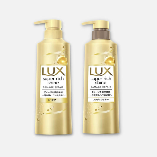 Lux Japan Super Rich Shine Shampoo & Conditioner 400ml Each