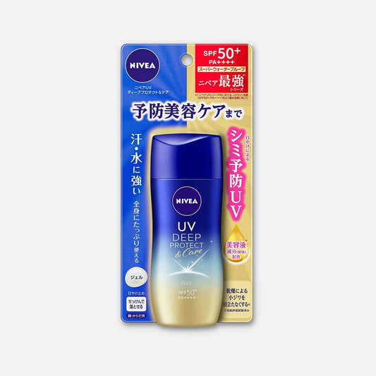 Nivea Japan UV Deep Protect & Care Gel SPF 50+ PA++++ 80g
