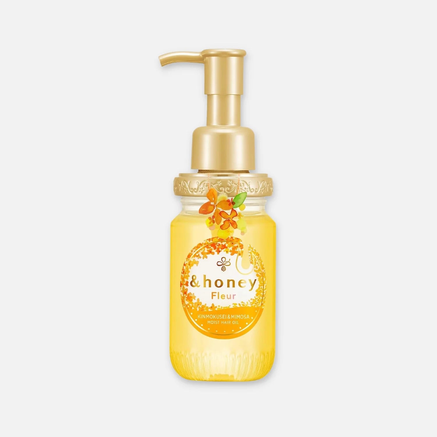 & Honey Fleur Kinmokusei & Mimosa Hair Oil 100ml