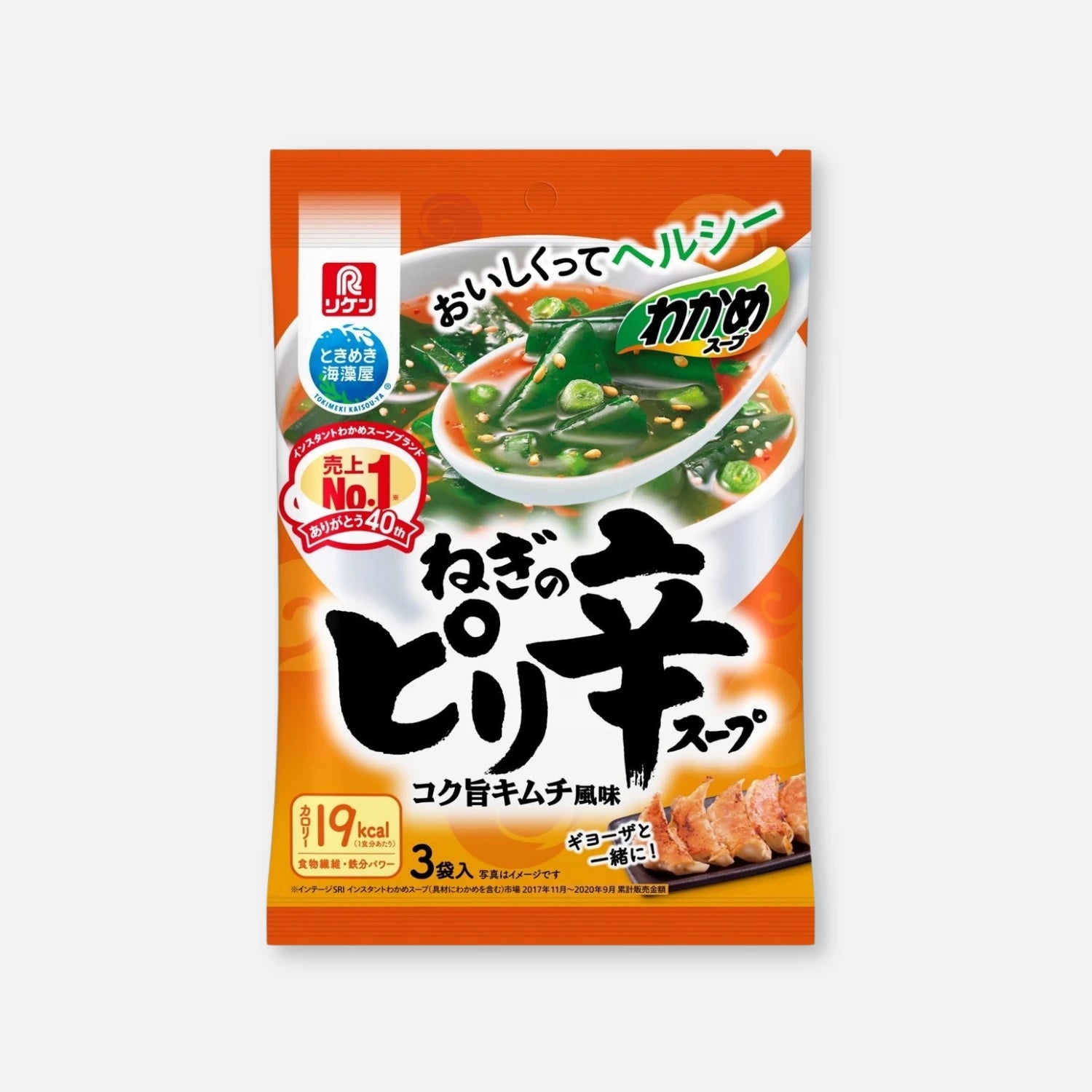 Riken Wakame Seaweed & Spicy Onion Soup (Pack of 3)