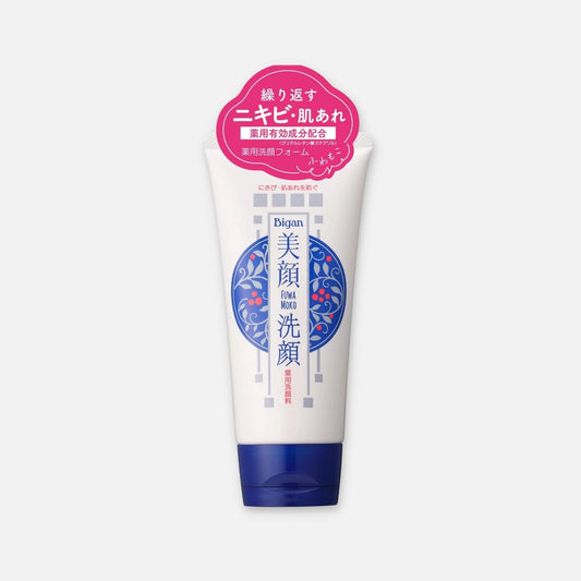 Meishoku Bigansui Acne Care Foam Face Cleanser 120g