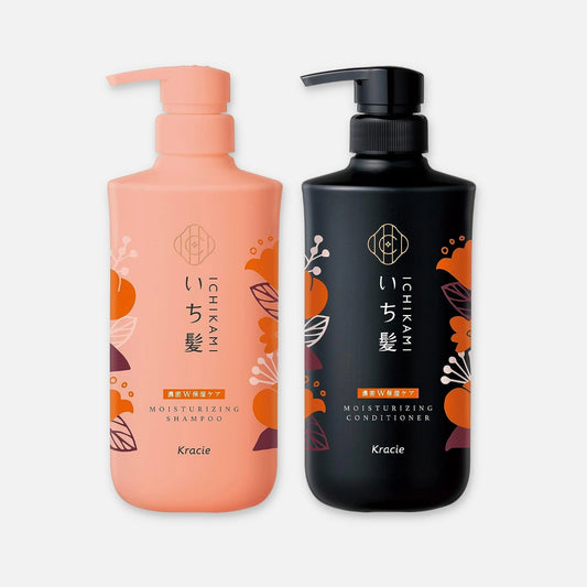 Ichikami Moisturizing Shampoo & Conditioner Set 480ml Each