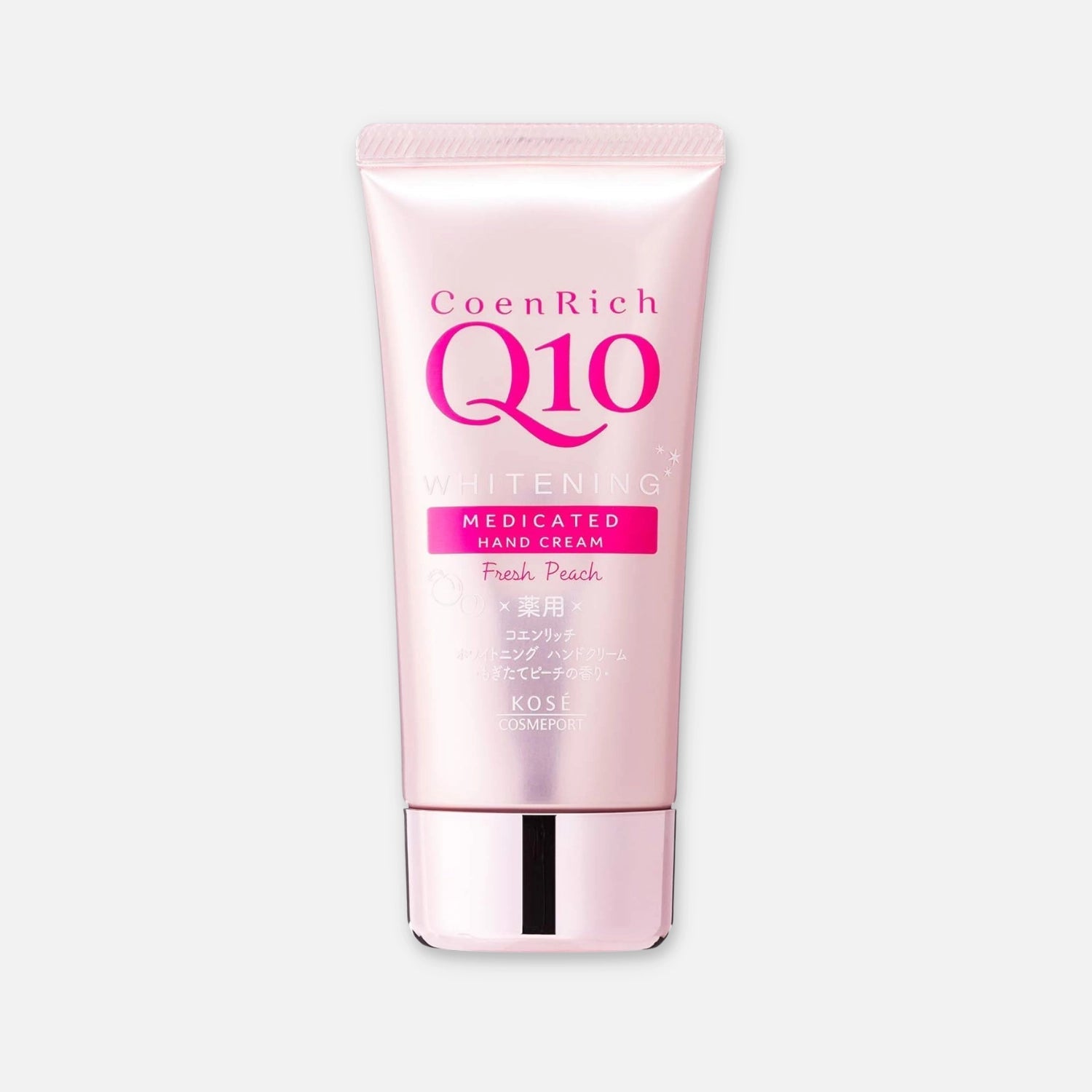 Kose Coenrich Q10 Whitening Fresh Peach Hand Cream 80g