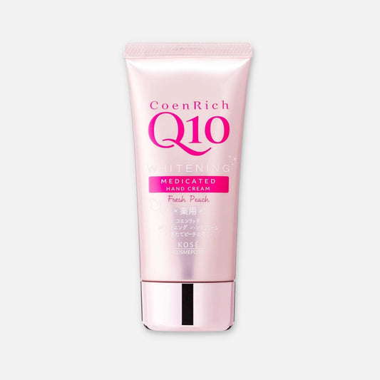 Kose Coenrich Q10 Whitening Fresh Peach Hand Cream 80g