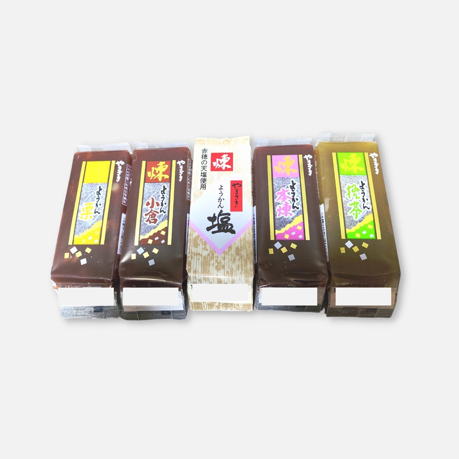 Yamazaki Yohkan Traditional Japanese Sweet 5 Flavors Mixed 60g (5 Pieces)