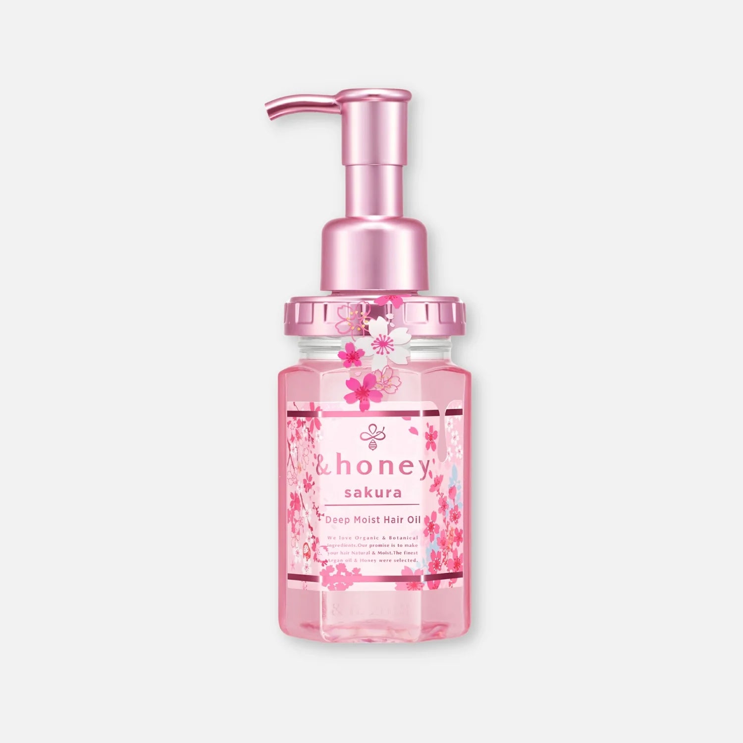 & Honey Sakura Limited Edition Deep Moist Hair Oil 100ml