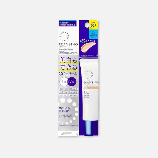 Transino Tone Up CC Cream UV SPF50+/PA++++ 30g (Various Shades)