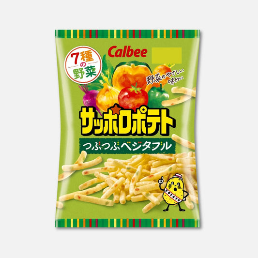 Calbee Sapporo Potato 7 Types of Vegetables 72g