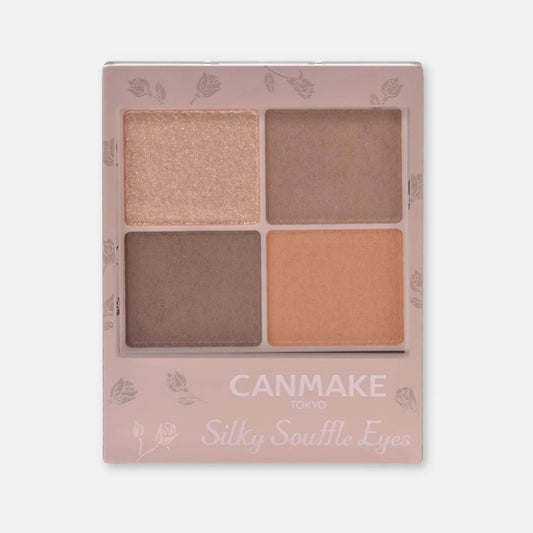 Canmake Silky Souffle Eyes Palette 3.8g (Matte Type) (Various Shades)