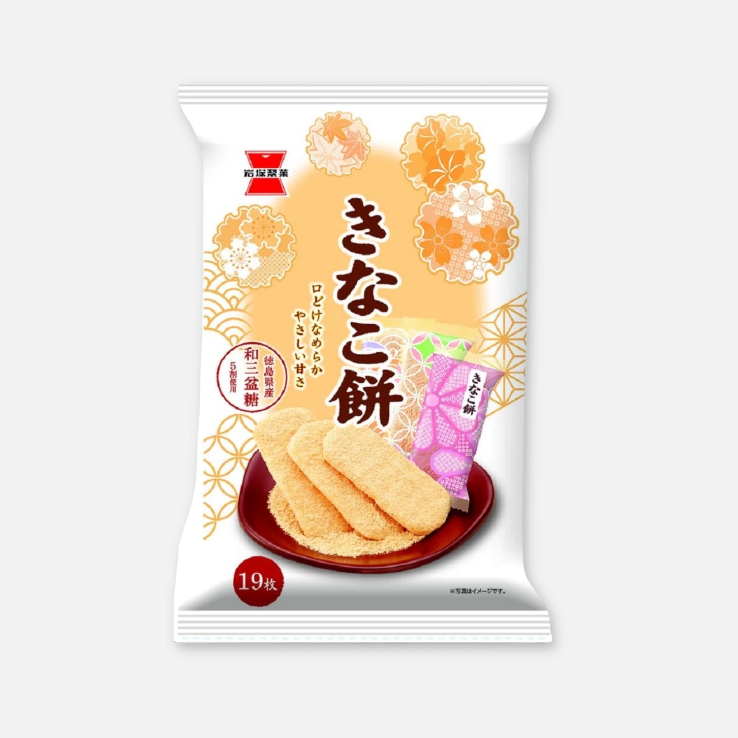 Iwatsuka Seika Kinako Mochi Rice Crackers (19 Units)