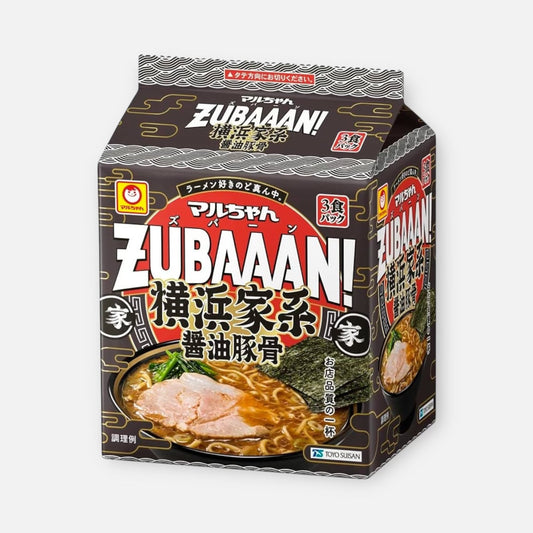 Maruchan Zubaaaan Yokohama Shoyu Tonkotsu Ramen Instant Noodle 390g (3 units)