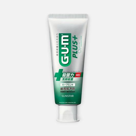 SUNSTAR GUM Plus Toothpaste 120g (Various Flavors)