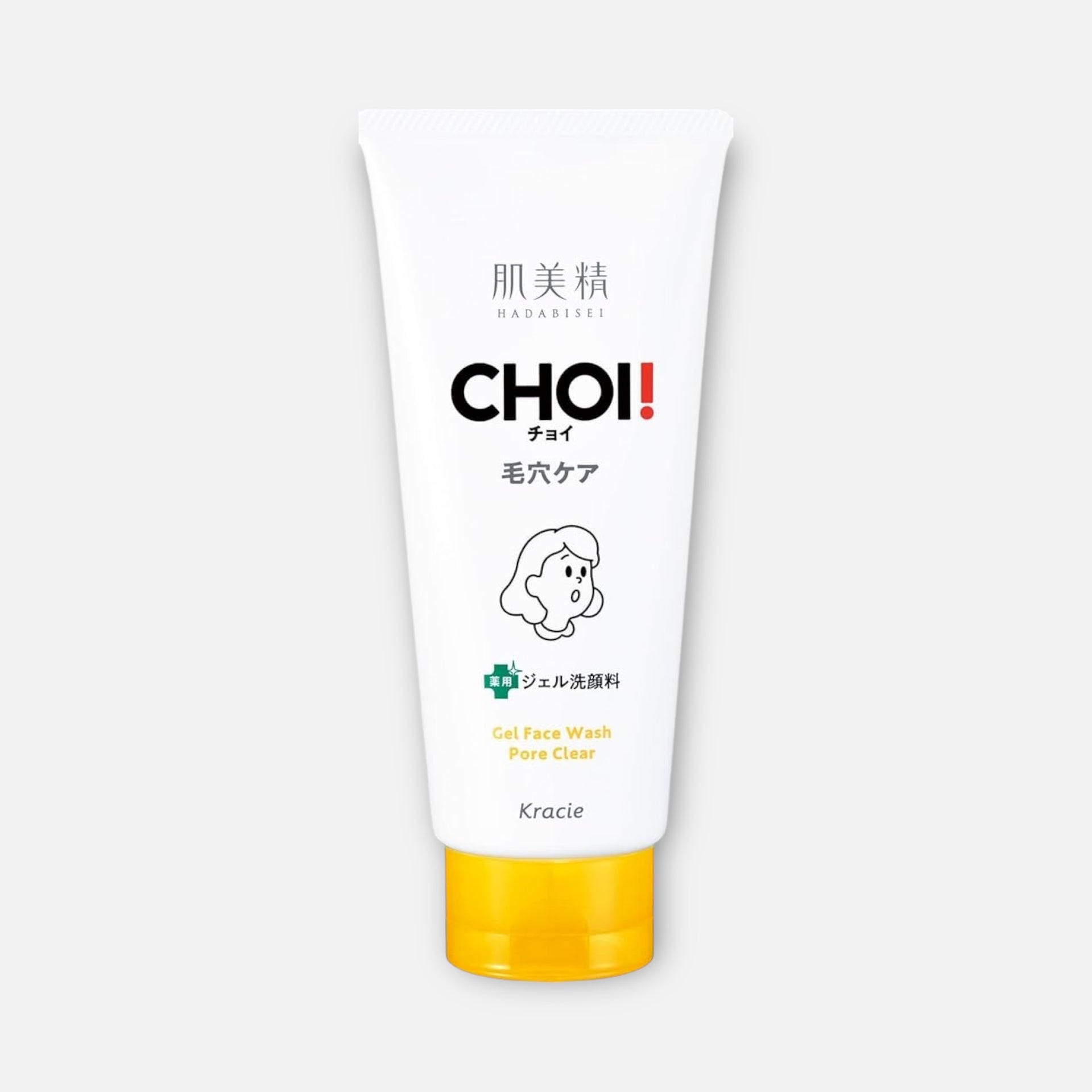 Kracie Hadabisei Choi Gel Face Wash Pore Clear 110g