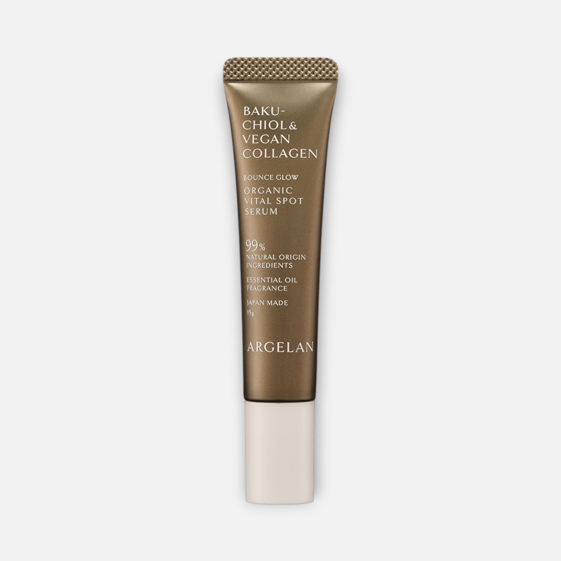Argelan Bounce Glow Organic Vital Spot Serum Bakuchiol & Vegan Collagen 15g