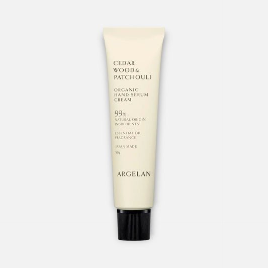 Argelan Organic Hand Serum Cream Cedarwood & Patchouli 50g