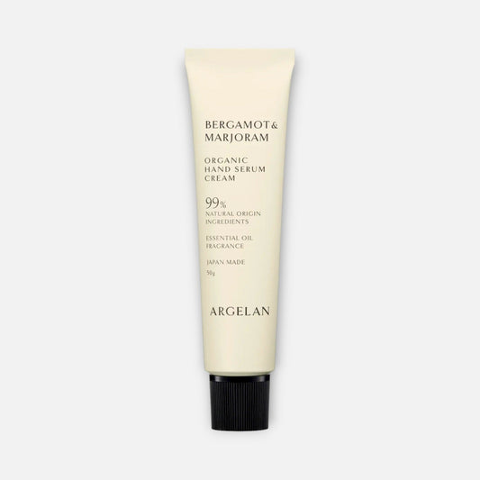 Argelan Organic Hand Serum Cream Bergamot & Marjoram 50g