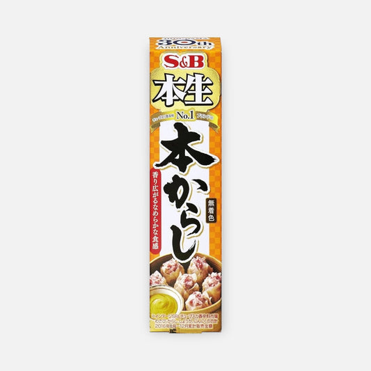S&B Foods Hon Karashi Mustard Paste 43g