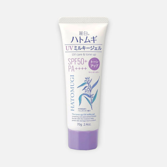 Reihaku Hatomugi Moisturizing Tone Up UV Milky Gel 70g