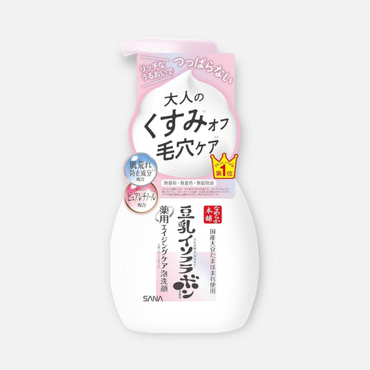 Sana Soy Isoflavones Aging Care Foam Face Cleanser 200ml