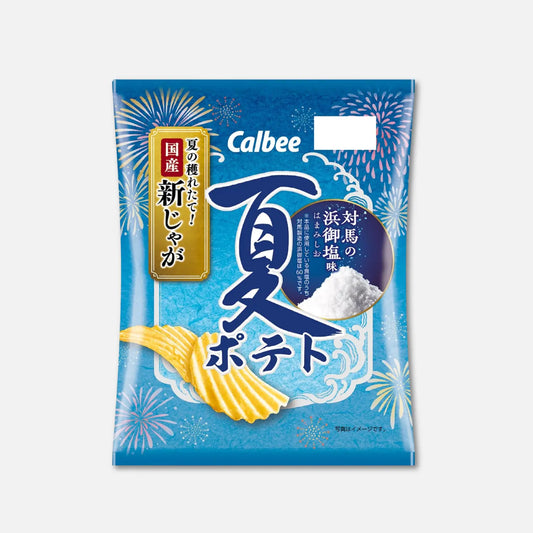 Calbee Summer Beach Salt Potato Chips 61g