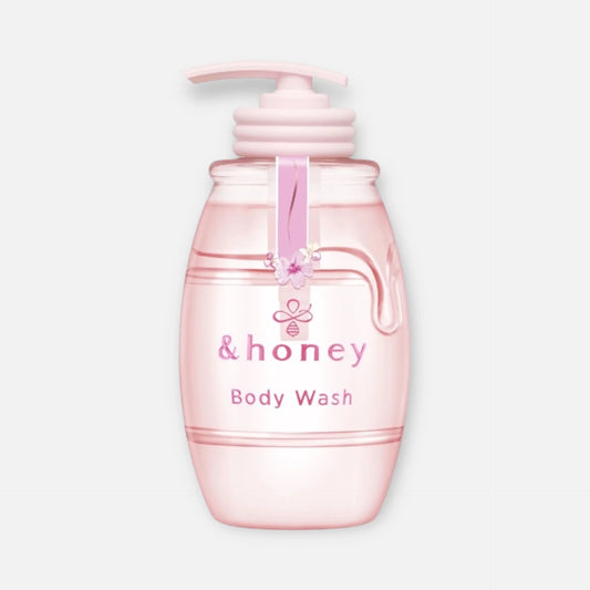 & Honey Deep Moist Sakura Body Wash 500ml