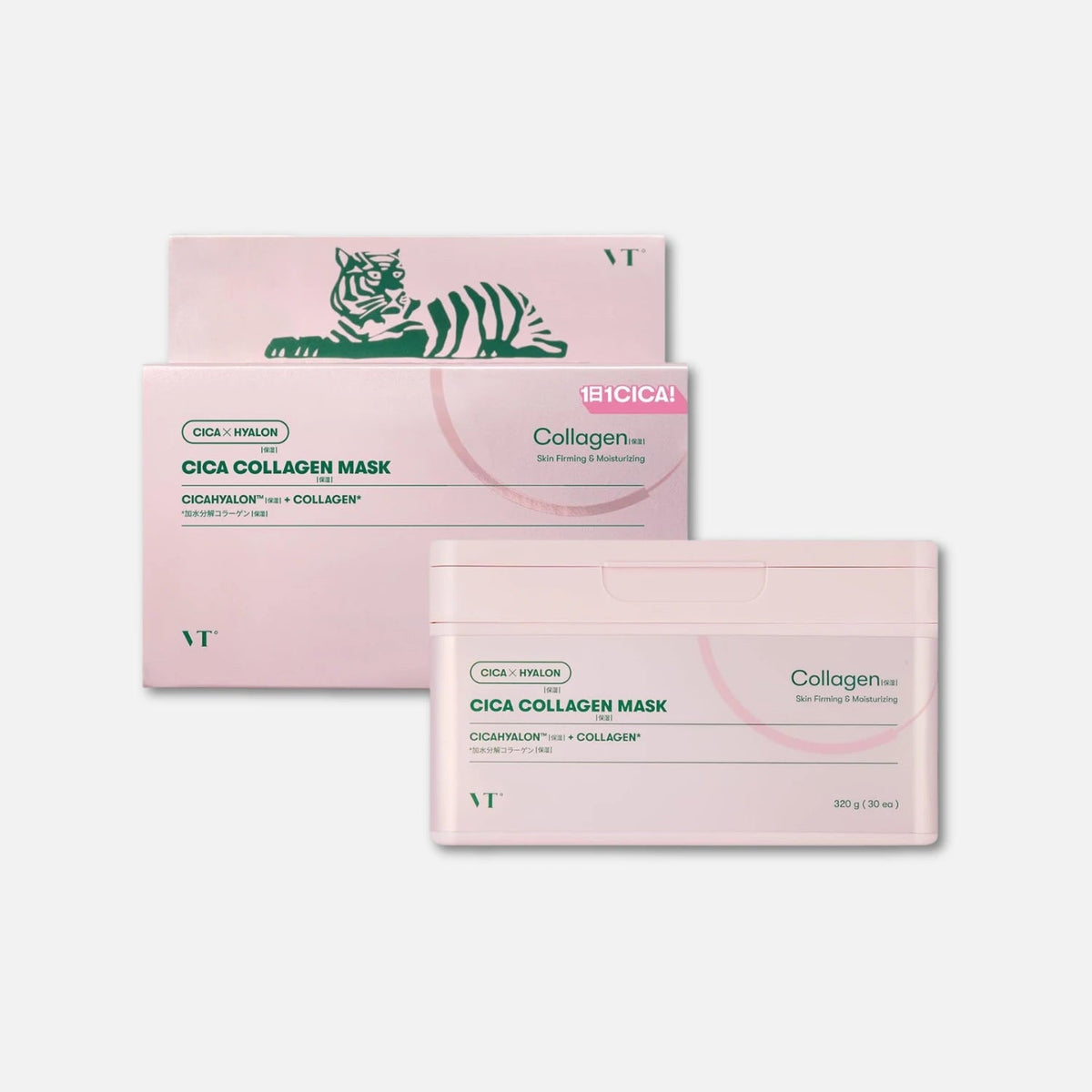 VT Cosmetics CICA Collagen Skincare Mask (30 Sheets)
