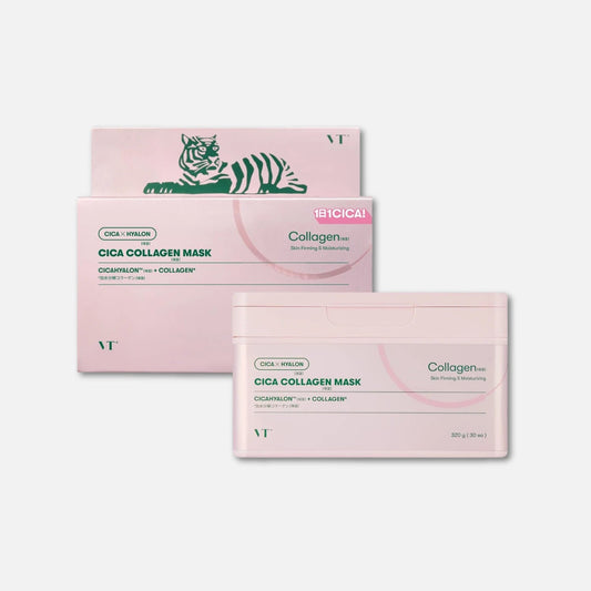 VT Cosmetics CICA Collagen Skincare Mask (30 Sheets)