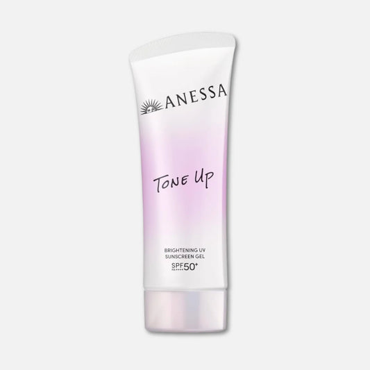 Anessa Tone Up Brightening UV Sunscreen Gel SPF50+/PA++++ 90g