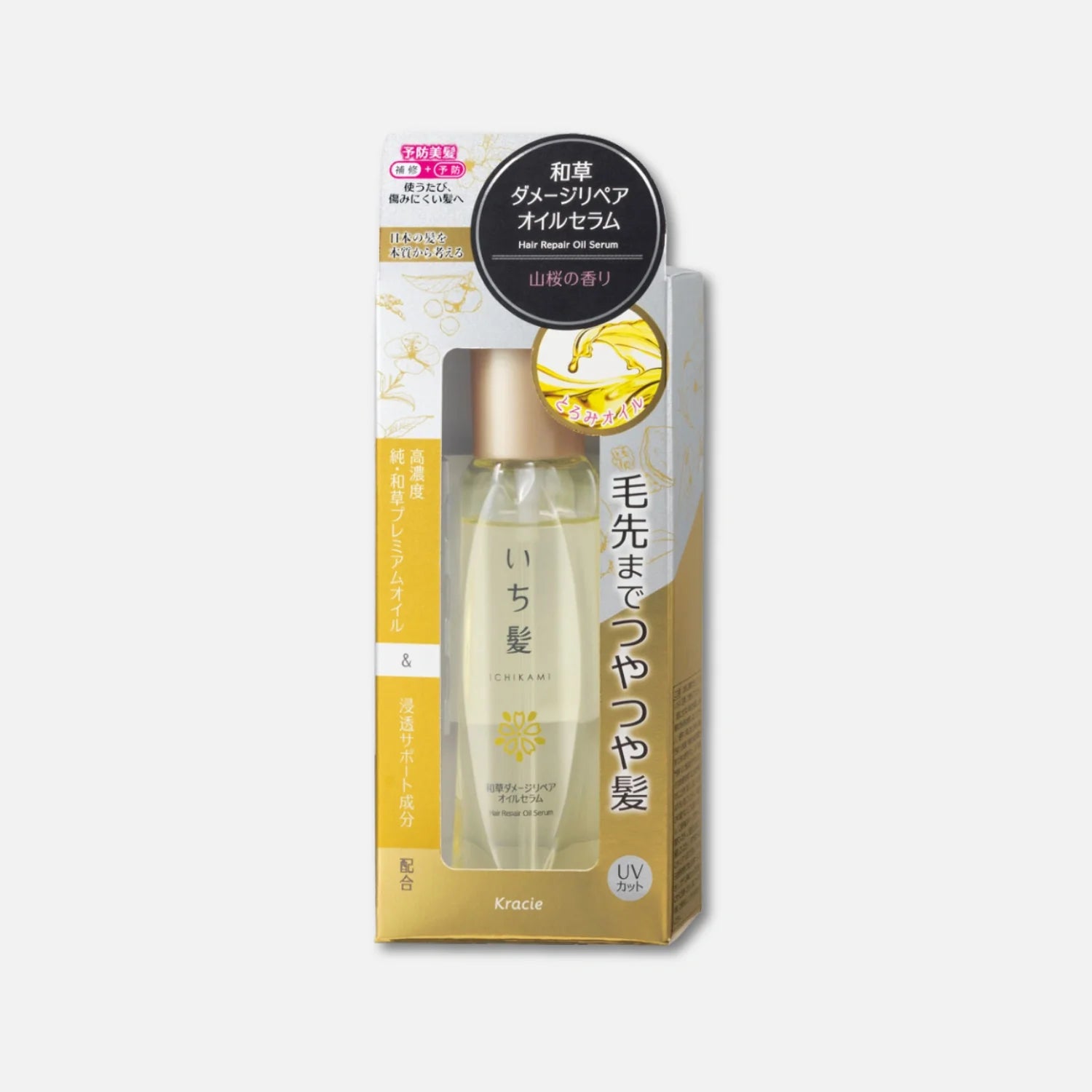 Kracie Ichikami Damage Repair Oil Serum 60ml