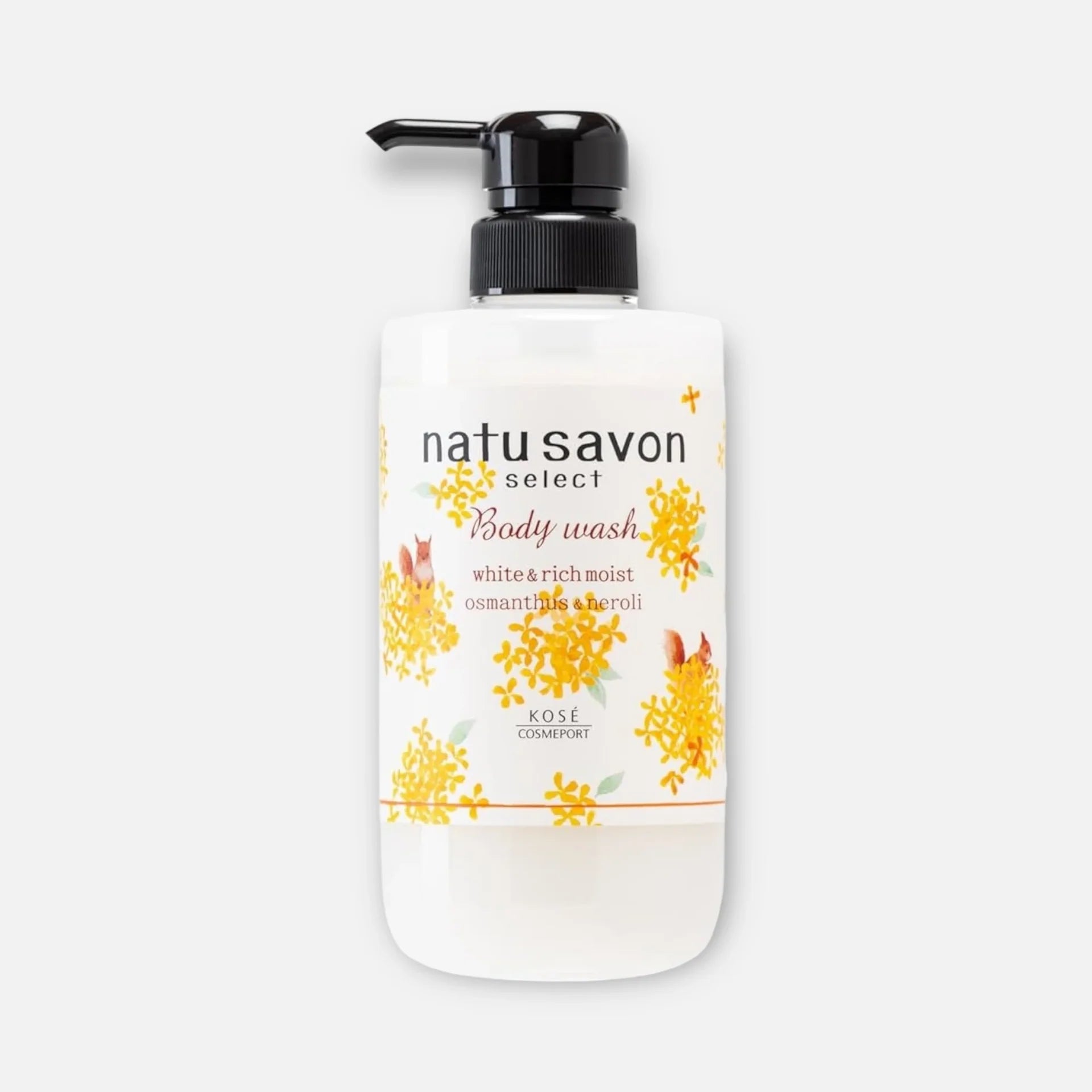 Kose Softymo Natu Savon Body Wash Osmanthus & Neroli 480ml