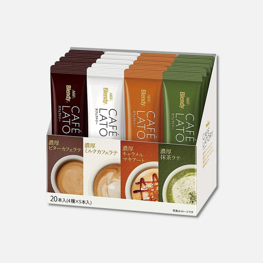 AGF Blendy Sticks Assortment Coffee Latory (Pack of 20)