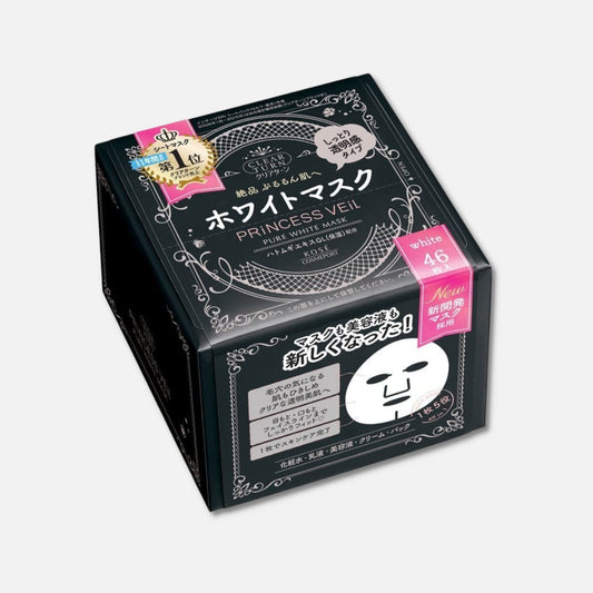Kose Princess Veil Pure White Skincare Mask 46 Sheets