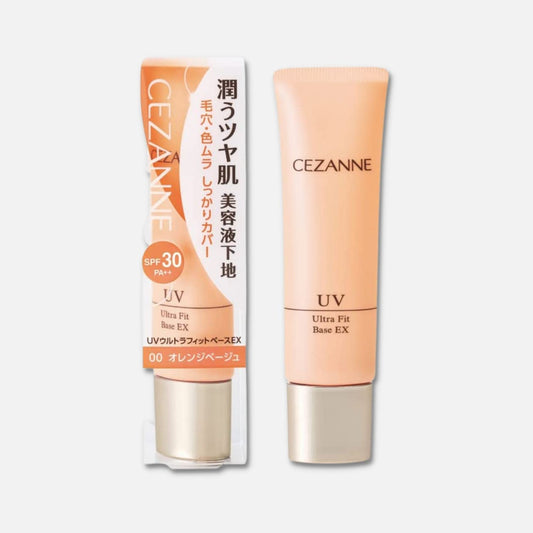 Cezanne UV Ultra Fit Base Ex SPF 30 PA++ 30g (Various Shades)