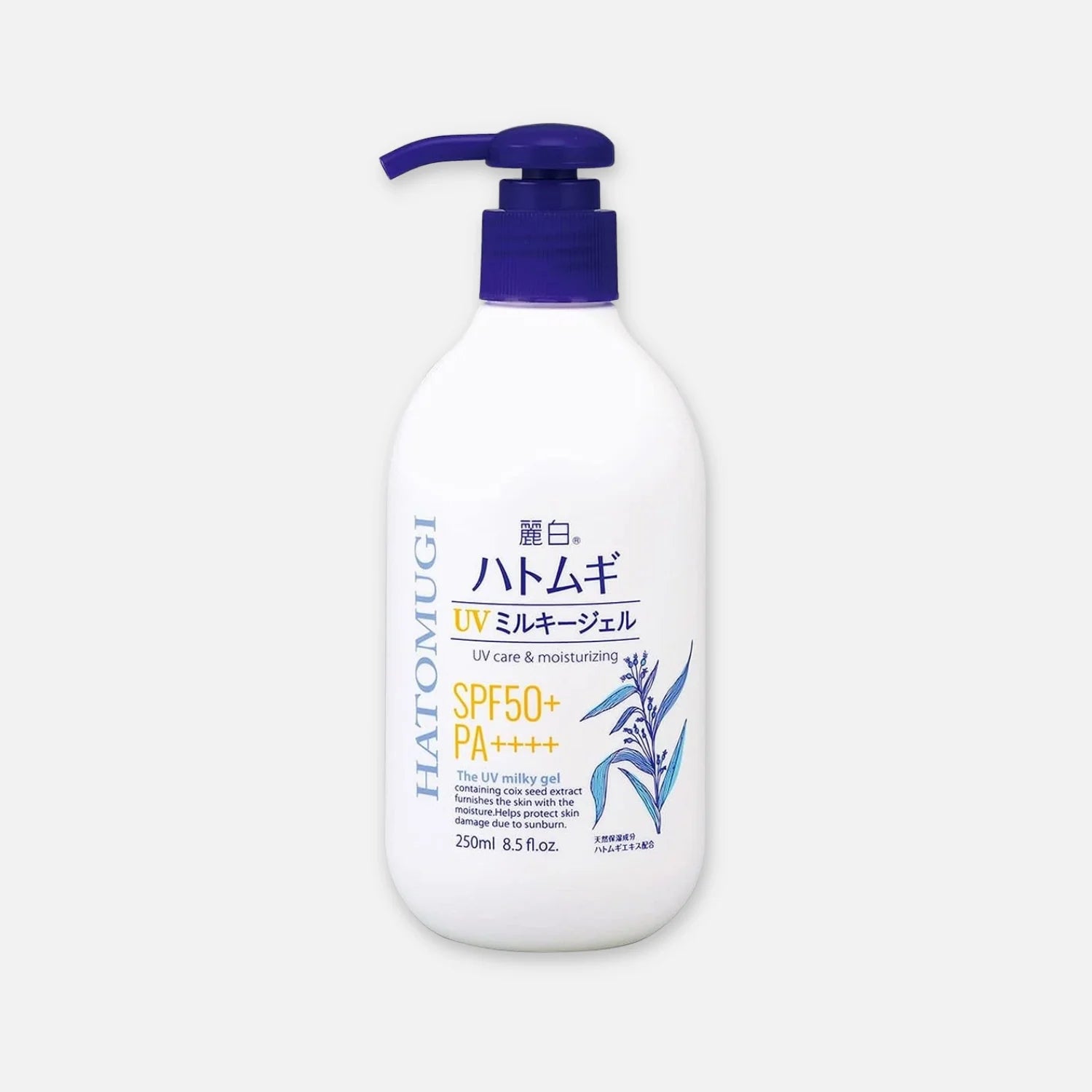 Reihaku Hatomugi Moisturizing UV Milky Gel SPF50+ PA++++ 250g