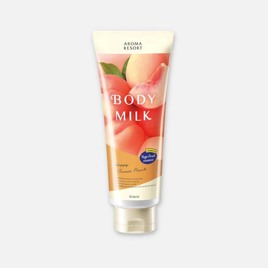 Aroma Resort Body Milk Happy Sweet Peach 200g