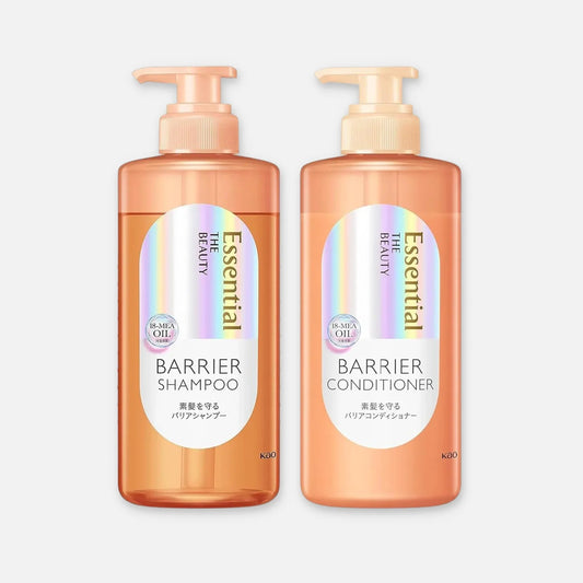 Kao Essential The Beauty Barrier Shampoo & Conditioner Set (450ml Each)