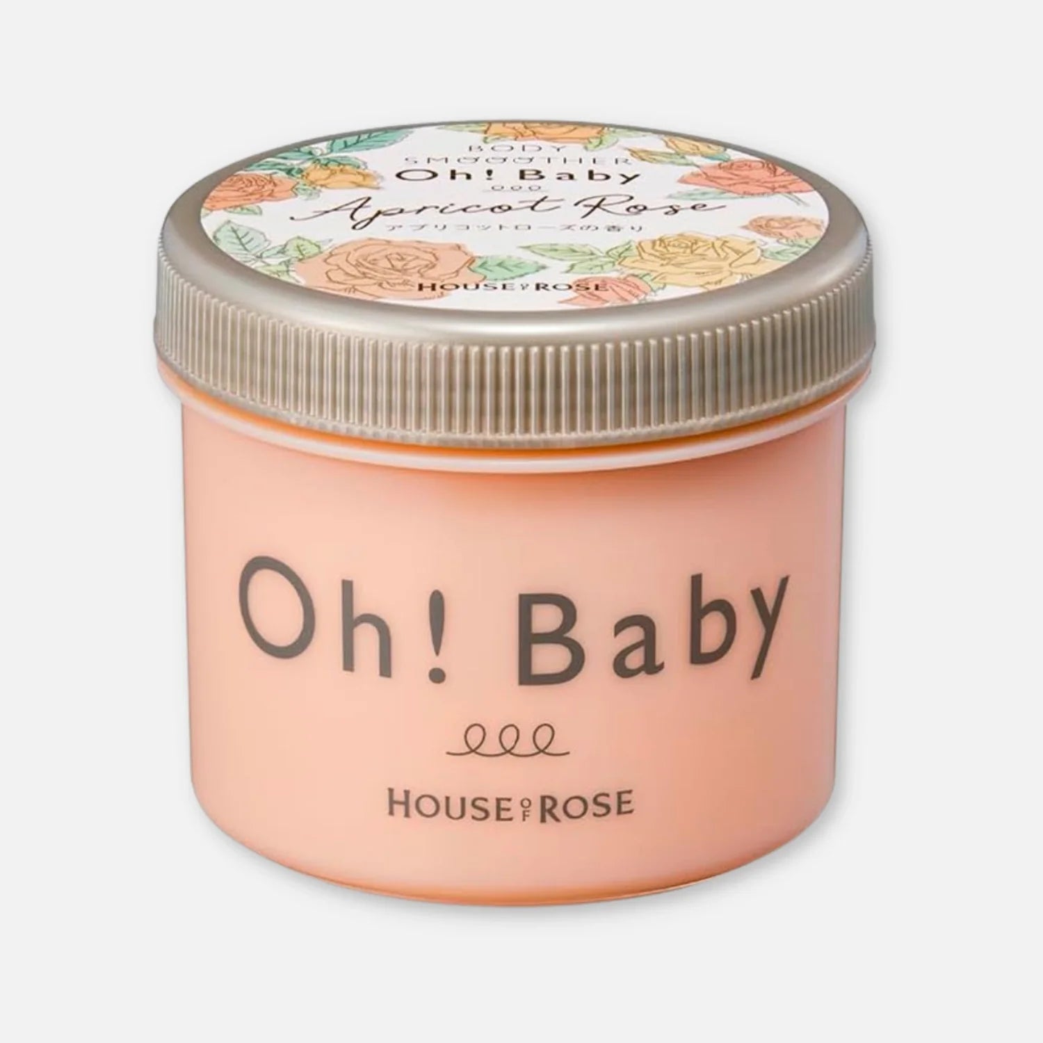 House Of Rose Oh! Baby Body Scrub Smoother Cream Apricot Rose 350g