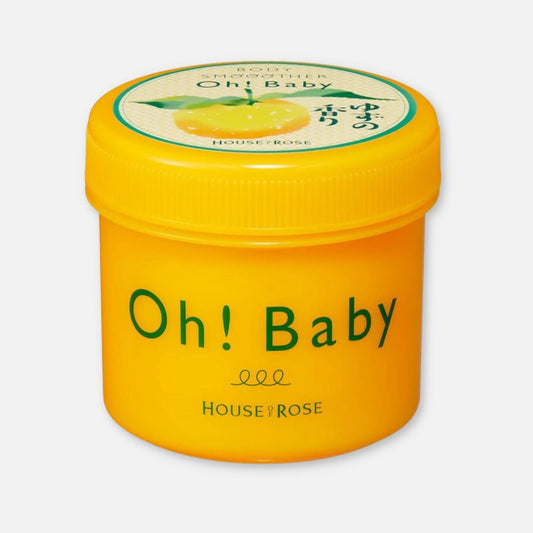 House Of Rose Oh! Baby Body Scrub Smoother Cream Yuzu 200g