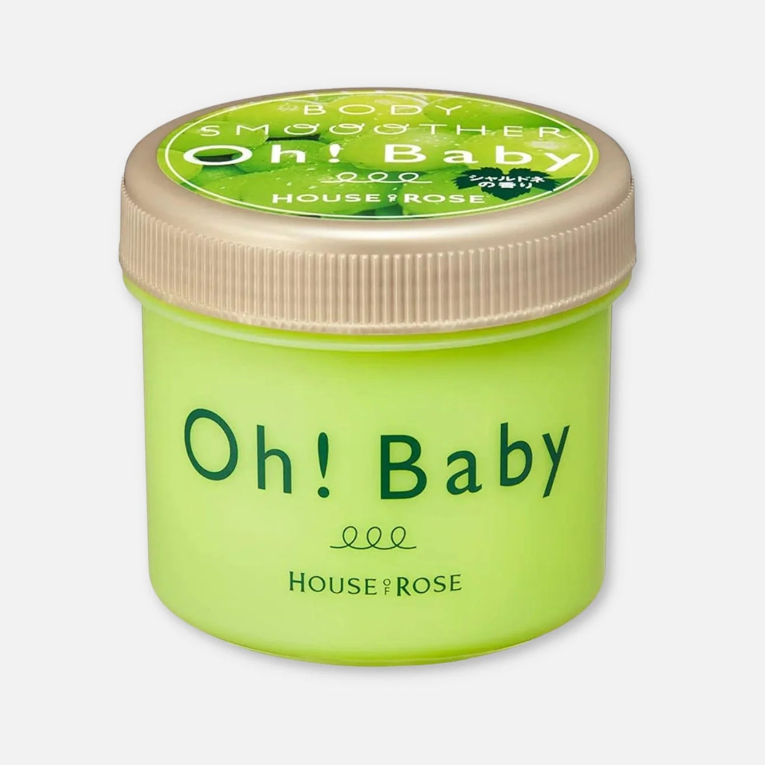 House Of Rose Oh! Baby Body Scrub Smoother Cream Chardonnay 200g