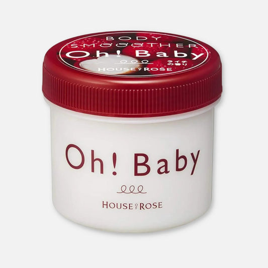 House Of Rose Oh! Baby Body Scrub Smoother Cream Pure Lychee 200g