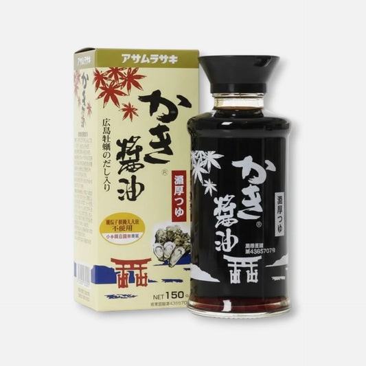 Asamurasaki Shoyu Oyster Soy Sauce With Traditional Glass Bottle 150ml