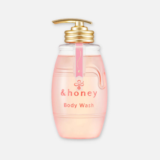 & Honey Melty Moist Rose Body Wash 500ml