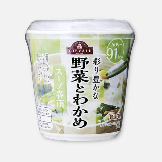 Topvalu Harusame Seaweed Cup Soup 27g